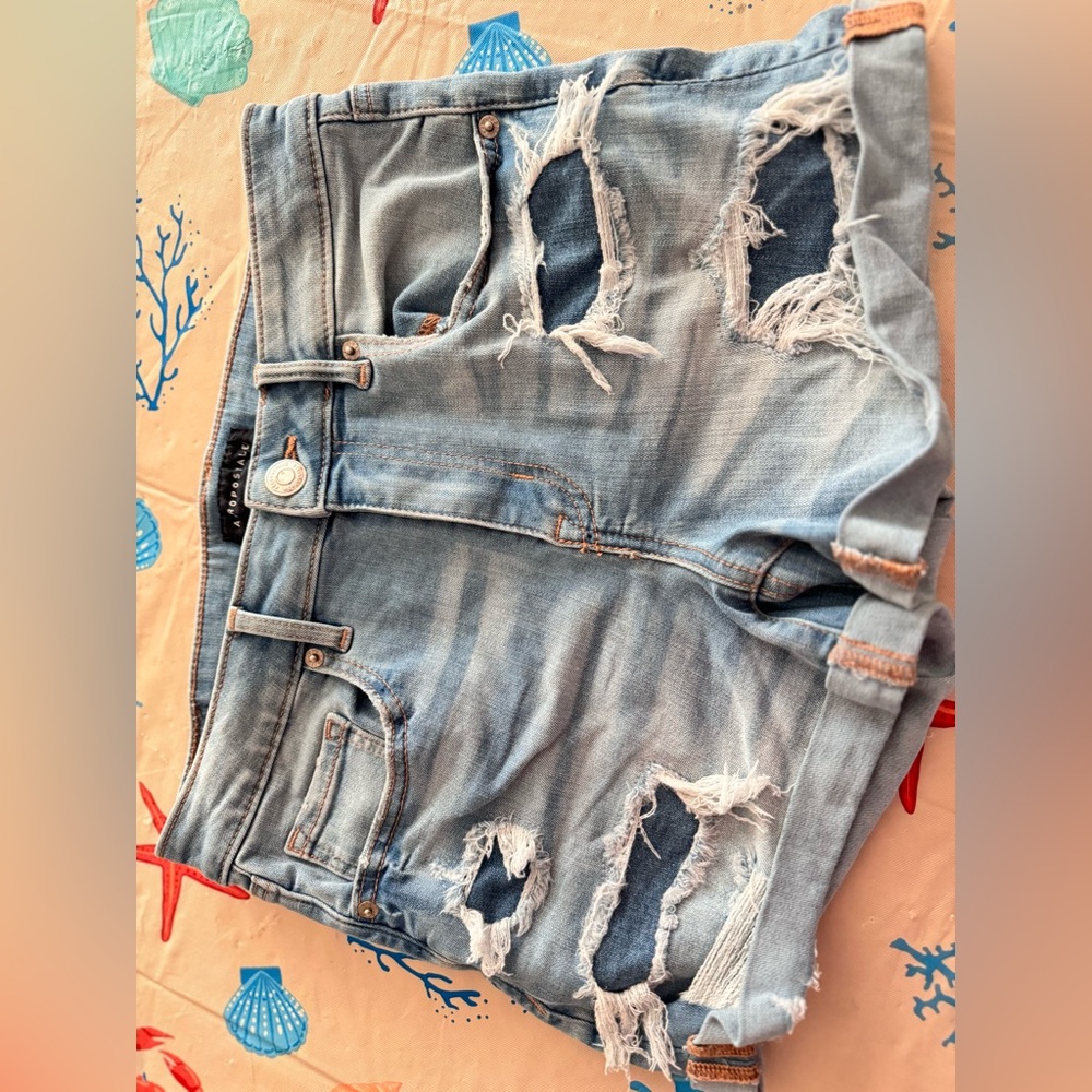jean shorts / aeropostale